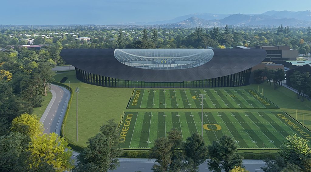 University of Oregon 2.MO Practice Field
