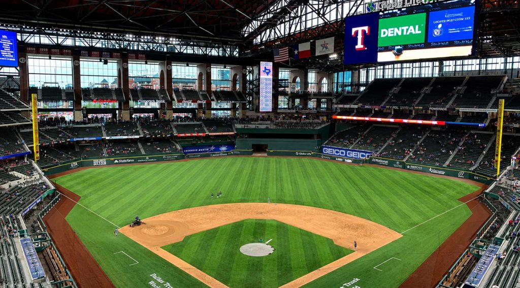 Rangers Ballpark Batter's Eye Club