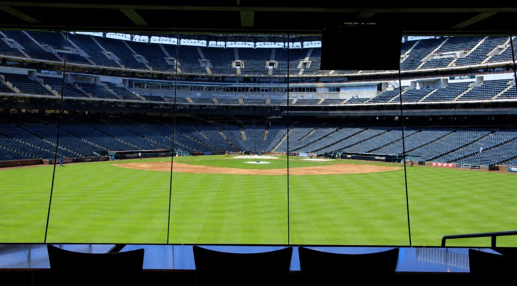 Rangers Ballpark Batter's Eye Club